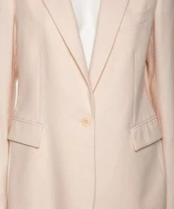 Budget ⭐ Stella McCartney Pink Wool Single Breasted Iris Blazer L For 👩 Women 🤩 -Stella McCartney Shop luxury women stella mccartney used clothes p567787 1640667221 002