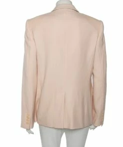 Budget ⭐ Stella McCartney Pink Wool Single Breasted Iris Blazer L For 👩 Women 🤩 -Stella McCartney Shop luxury women stella mccartney used clothes p567787 1640667227 004