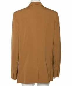 Top 10 🧨 Stella McCartney Light Brown Wool Singe Breasted Blazer L For 👩 Women 😉 -Stella McCartney Shop luxury women stella mccartney used clothes p567793 003