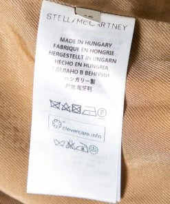 Top 10 🧨 Stella McCartney Light Brown Wool Singe Breasted Blazer L For 👩 Women 😉 -Stella McCartney Shop luxury women stella mccartney used clothes p567793 005