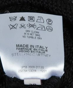 Promo ❤️ Stella McCartney Black Sequin Embellished Knit Racer Back Jumpsuit S For 👩 Women 🛒 -Stella McCartney Shop luxury women stella mccartney used clothes p57347 011