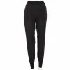 Best Pirce 💯 Stella McCartney Black Crepe & Rib Knit Hem Detail Pants M For 👩 Women ⭐