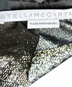 Discount ✨ Stella McCartney Gold Lurex Gathered Brynn Asymmetric 👗 Skirt M For 👩 Women 🧨 -Stella McCartney Shop luxury women stella mccartney used clothes p574809 007