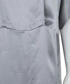 Coupon ❤️ Stella McCartney Grey Silk Dotted 👗 Dress M For 👩 Women 🎁 -Stella McCartney Shop luxury women stella mccartney used clothes p57518 007