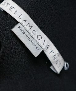 Hot Sale ⭐ Stella McCartney Black Crepe Beaded Fringe Embellished Layered 👗 Dress M For 👩 Women 😍 -Stella McCartney Shop luxury women stella mccartney used clothes p589335 004