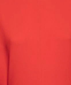 Top 10 💯 Stella McCartney Red Crepe Draped Sleeve Detail Long Evening Gown S For 👩 Women 😍 -Stella McCartney Shop luxury women stella mccartney used clothes p590254 002