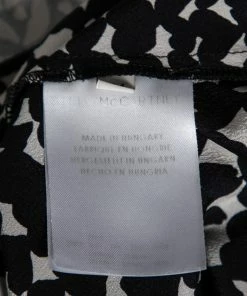 Cheap 🎁 Stella McCartney Monochrome Heart Printed Silk Flounce Top M For 👩 Women 🎉 -Stella McCartney Shop luxury women stella mccartney used clothes p591876 001