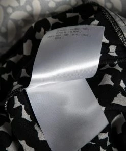 Cheap 🎁 Stella McCartney Monochrome Heart Printed Silk Flounce Top M For 👩 Women 🎉 -Stella McCartney Shop luxury women stella mccartney used clothes p591876 002