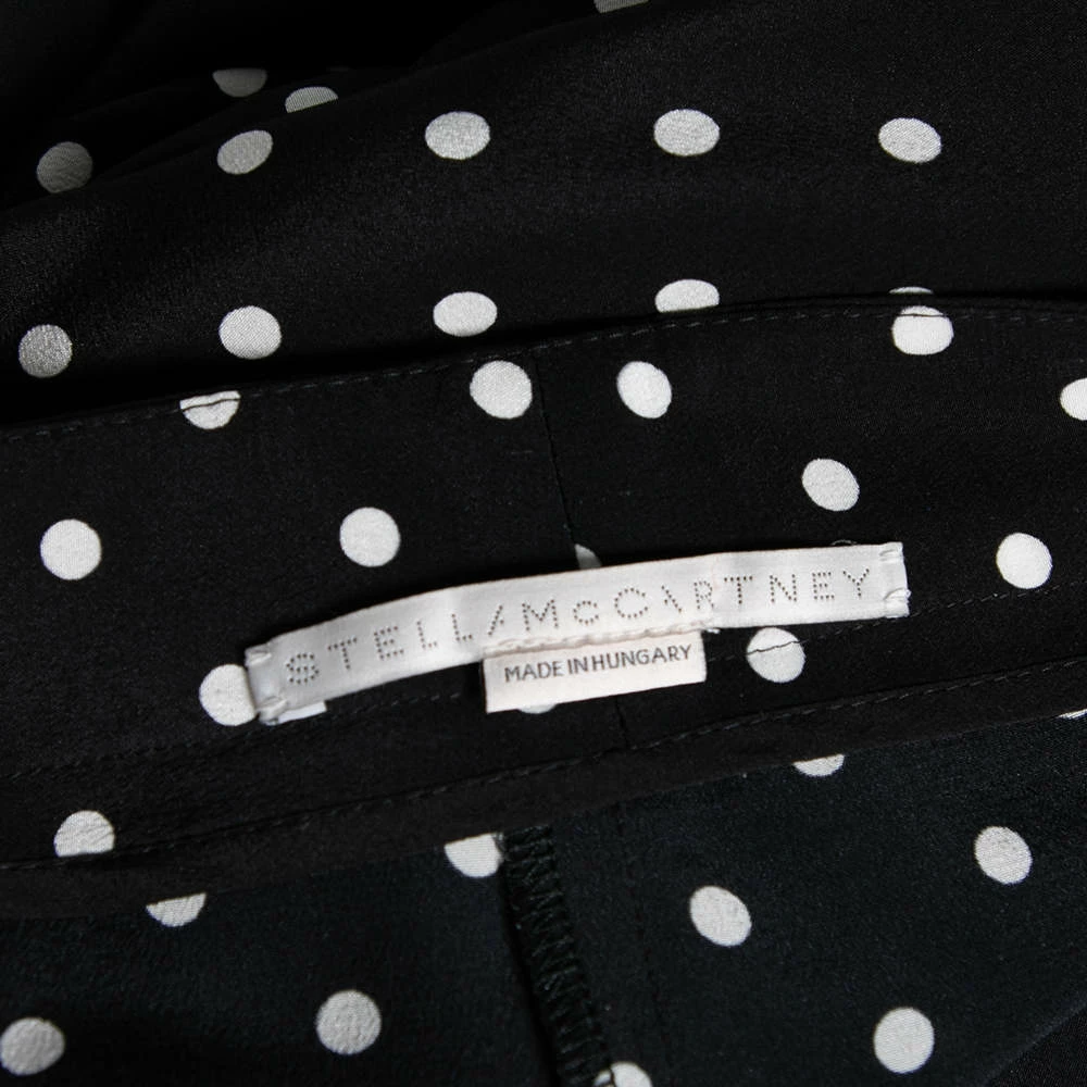 Cheapest 🥰 Stella McCartney Monochrome Polka Dotted Silk Wide Leg Pants S For 👩 Women 👍 7 Cheapest 🥰 Stella McCartney Monochrome Polka Dotted Silk Wide Leg Pants S For 👩 Women 👍 - Image 5