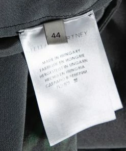 Best Pirce 👏 Stella McCartney Black Tie-Dye Printed Silk Pants M For 👩 Women ✨ -Stella McCartney Shop luxury women stella mccartney used clothes p592024 001