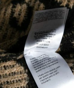 Top 10 💯 Stella McCartney Beige Leopard Print Cotton & Alpaca Intarsia Knit Sweater S For 👩 Women 🥰 -Stella McCartney Shop luxury women stella mccartney used clothes p595758 002