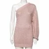 Best Pirce 😍 Stella McCartney Pink Knit One Shoulder Jumper S For 👩 Women 🤩