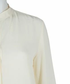 Best reviews of 😍 Stella McCartney Cream Silk Long Sleeve Blouse S For 👩 Women ✨ -Stella McCartney Shop luxury women stella mccartney used clothes p59684 004