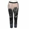 Brand new 🔔 Stella McCartney Pink And Black Crepe Tree Printed Trouser M For 👩 Women ❤️ -Stella McCartney Shop luxury women stella mccartney used clothes p603966 001