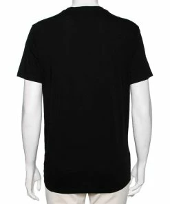 Buy 🎉 Stella McCartney Black Printed Cotton Top XS For 👩 Women 😉 -Stella McCartney Shop luxury women stella mccartney used clothes p605725 005