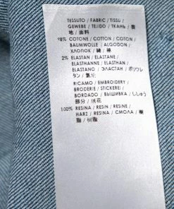 Discount 🔥 Stella McCartney Blue Denim Crystal Embellished Top M For 👩 Women 😍 -Stella McCartney Shop luxury women stella mccartney used clothes p605747 002