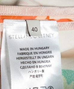 Cheap 🔥 Stella McCartney Multicolor Floral Printed Crepe Long Sleeve Top S For 👩 Women 🎁 -Stella McCartney Shop luxury women stella mccartney used clothes p606111 005