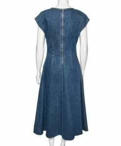 Top 10 ⌛ Stella McCartney Blue Denim V-Neck Midi 👗 Dress M For 👩 Women 😍 14 Top 10 ⌛ Stella McCartney Blue Denim V-Neck Midi 👗 Dress M For 👩 Women 😍 -Stella McCartney Shop luxury women stella mccartney used clothes p606391 004