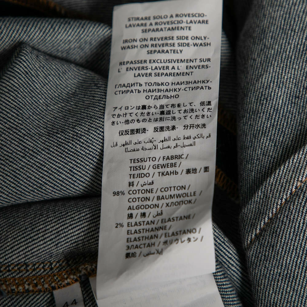 Top 10 ⌛ Stella McCartney Blue Denim V-Neck Midi 👗 Dress M For 👩 Women 😍 10 Top 10 ⌛ Stella McCartney Blue Denim V-Neck Midi 👗 Dress M For 👩 Women 😍 - Image 8