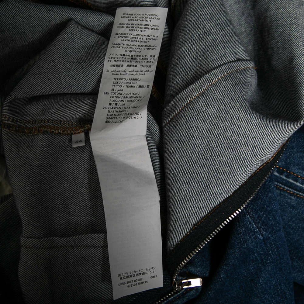 Top 10 ⌛ Stella McCartney Blue Denim V-Neck Midi 👗 Dress M For 👩 Women 😍 12 Top 10 ⌛ Stella McCartney Blue Denim V-Neck Midi 👗 Dress M For 👩 Women 😍 - Image 10