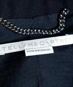 Discount ⭐ Stella McCartney Navy Blue Wool Single Breasted Blazer L For 👩 Women 👏 -Stella McCartney Shop luxury women stella mccartney used clothes p609937 006