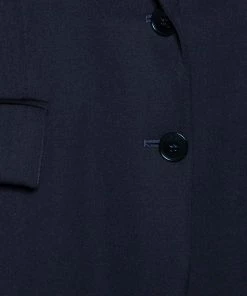 Discount ⭐ Stella McCartney Navy Blue Wool Single Breasted Blazer L For 👩 Women 👏 -Stella McCartney Shop luxury women stella mccartney used clothes p609937 007