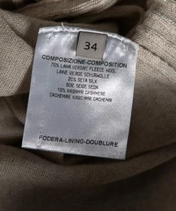 Hot Sale ⭐ Stella McCartney Beige Embellished Wool V-Neck Jumper S For 👩 Women ❤️ -Stella McCartney Shop luxury women stella mccartney used clothes p613554 007