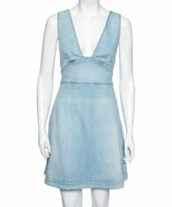Hot Sale ๐ Stella McCartney Blue Denim Dungaree ๐ Dress S For ๐ฉ Women ๐คฉ