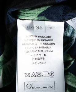 Promo ⭐ Stella McCartney Multicolor Parrot Printed Silk Button Front 👚 Shirt & Pant Set XS For 👩 Women 🤩 -Stella McCartney Shop luxury women stella mccartney used clothes p614296 001