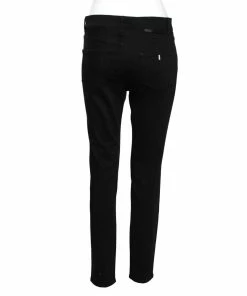 Hot Sale 🔥 Stella McCartney Black Denim Tapered Leg 👖 Jeans M Waist 32" For 👩 Women 💯 -Stella McCartney Shop luxury women stella mccartney used clothes p614460 002