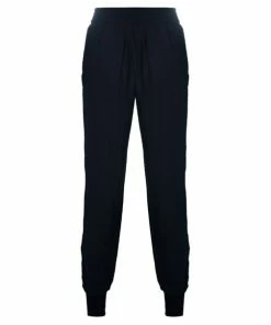 Best Sale ❤️ Stella McCartney Black Tapered Casual Trousers S For 👩 Women ⭐ -Stella McCartney Shop luxury women stella mccartney used clothes p6146 004