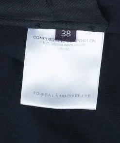 Best Sale ❤️ Stella McCartney Black Tapered Casual Trousers S For 👩 Women ⭐ -Stella McCartney Shop luxury women stella mccartney used clothes p6146 010