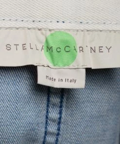 Buy 🥰 Stella McCartney Blue Denim Button Front Short 👗 Skirt M For 👩 Women ❤️ -Stella McCartney Shop luxury women stella mccartney used clothes p614684 007