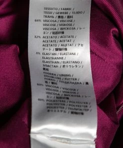 Best Pirce 👍 Stella McCartney Purple Crepe Cut Out Detail Mini 👗 Dress M For 👩 Women 😉 -Stella McCartney Shop luxury women stella mccartney used clothes p617591 005