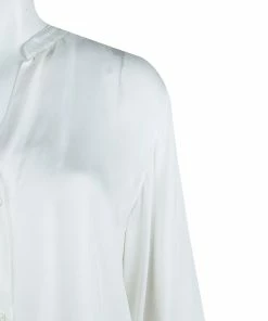 Best Sale 😀 Stella McCartney Cream Long Sleeve Blouse M For 👩 Women ⭐ -Stella McCartney Shop luxury women stella mccartney used clothes p61852 004