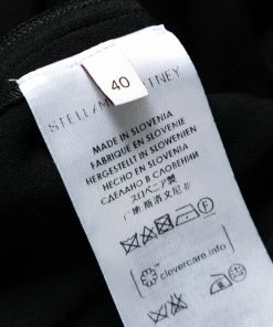 Coupon 👍 Stella McCartney Black Crepe Cape Back Jumpsuit S For 👩 Women 💯 -Stella McCartney Shop luxury women stella mccartney used clothes p624736 005