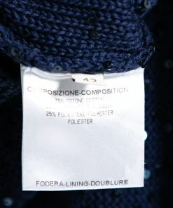 New ⭐ Stella McCartney Blue Sequin Embellished Knit Pants M For 👩 Women 🔔 -Stella McCartney Shop luxury women stella mccartney used clothes p624753 003