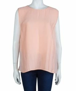 New 🔥 Stella McCartney Light Pink Sleeveless Top M For 👩 Women 🎁 -Stella McCartney Shop luxury women stella mccartney used clothes p62780 0002