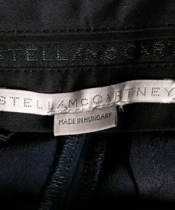 Hot Sale 🧨 Stella McCartney Navy Blue Silk Straight Leg Pants M For 👩 Women 🔔 -Stella McCartney Shop luxury women stella mccartney used clothes p629769 002