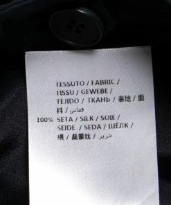 Hot Sale 🧨 Stella McCartney Navy Blue Silk Straight Leg Pants M For 👩 Women 🔔 -Stella McCartney Shop luxury women stella mccartney used clothes p629769 004