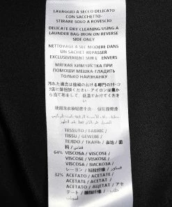 Wholesale 🛒 Stella McCartney Black Crepe Patch Detail Long Sleeve Top S For 👩 Women ✔️ -Stella McCartney Shop luxury women stella mccartney used clothes p631610 004