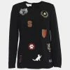 Wholesale ๐ Stella McCartney Black Crepe Patch Detail Long Sleeve Top S For ๐ฉ Women โ๏ธ 2 Wholesale ๐ Stella McCartney Black Crepe Patch Detail Long Sleeve Top S For ๐ฉ Women โ๏ธ -Stella McCartney Shop luxury women stella mccartney used clothes p631610 007