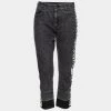 Brand new 🤩 Stella McCartney Grey Denim Side Panel Logo Pants M For 👩 Women 🌟 -Stella McCartney Shop luxury women stella mccartney used clothes p632698 001
