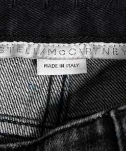 Brand new 🤩 Stella McCartney Grey Denim Side Panel Logo Pants M For 👩 Women 🌟 10 Brand new 🤩 Stella McCartney Grey Denim Side Panel Logo Pants M For 👩 Women 🌟 -Stella McCartney Shop luxury women stella mccartney used clothes p632698 004