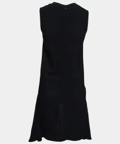 Cheap 😉 Stella McCartney Black And White Crepe Sleeveless Flared Hem 👗 Dress XS For 👩 Women 🥰 -Stella McCartney Shop luxury women stella mccartney used clothes p634023 006