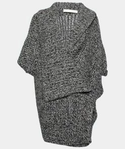 Brand new 🎉 Stella McCartney Grey And Black Knit Sweater S For 👩 Women 🌟