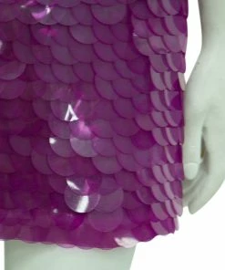 Budget 🎉 Stella McCartney Pink Organza Sequin Paillette Embellished Mini 👗 Skirt S For 👩 Women 👍 -Stella McCartney Shop luxury women stella mccartney used clothes p63537 0007