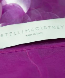 Budget 🎉 Stella McCartney Pink Organza Sequin Paillette Embellished Mini 👗 Skirt S For 👩 Women 👍 -Stella McCartney Shop luxury women stella mccartney used clothes p63537 0008