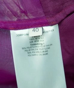 Budget 🎉 Stella McCartney Pink Organza Sequin Paillette Embellished Mini 👗 Skirt S For 👩 Women 👍 -Stella McCartney Shop luxury women stella mccartney used clothes p63537 0009