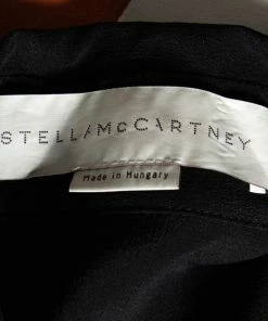 Flash Sale 🔔 Stella McCartney Black Silk Odette 👕 Shirt S For 👩 Women 🧨 -Stella McCartney Shop luxury women stella mccartney used clothes p637860 004